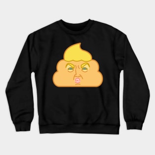 Donald Dump, Dump Trump, Poop Emoji Crewneck Sweatshirt